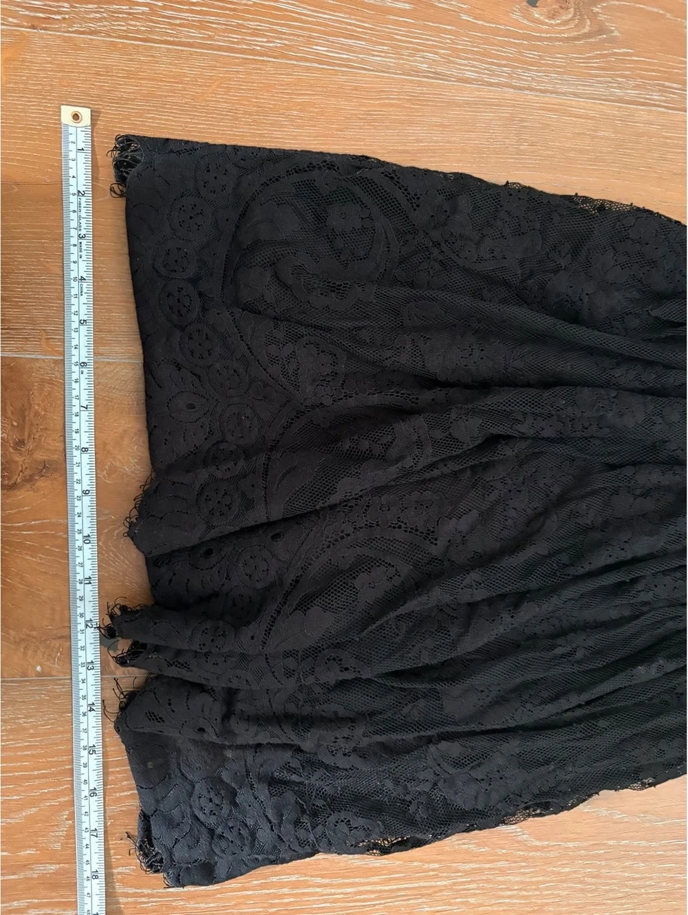 Free People 100% Rayon Lining Black Lace Sleeveless Dress Vintage Size Regular S